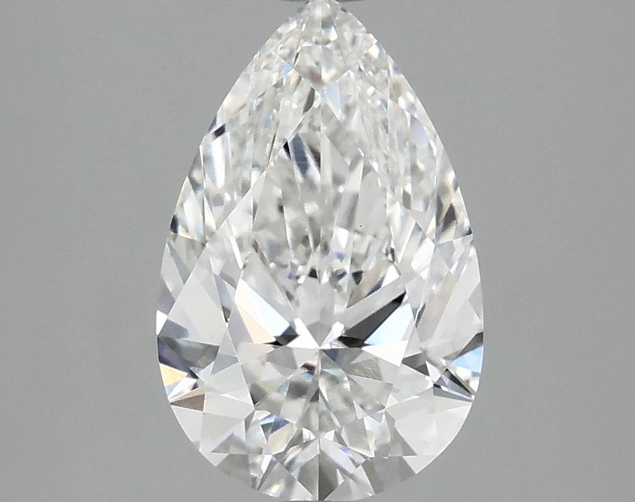 1.98 Carat Pear Shaped Ideal Cut VVS2 IGI Certified Lab Grown Diamond