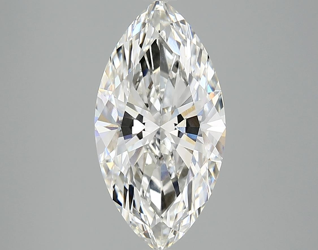 3.04 Carat Marquise Shaped Ideal Cut VVS2 IGI Certified Lab Grown Diamond