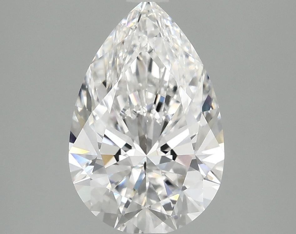 2.06 Carat Pear Shaped Excellent Cut VVS2 IGI Certified Lab Grown Diamond
