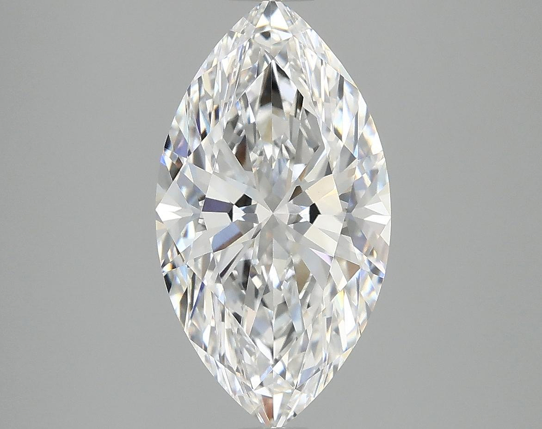 3.06 Carat Marquise Shaped Excellent Cut VVS2 IGI Certified Lab Grown Diamond