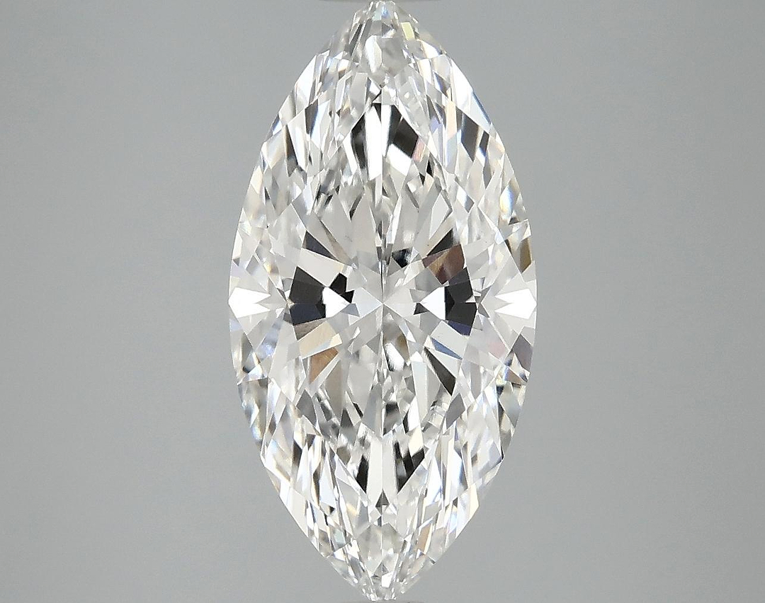 3.09 Carat Marquise Shaped Ideal Cut VVS2 IGI Certified Lab Grown Diamond