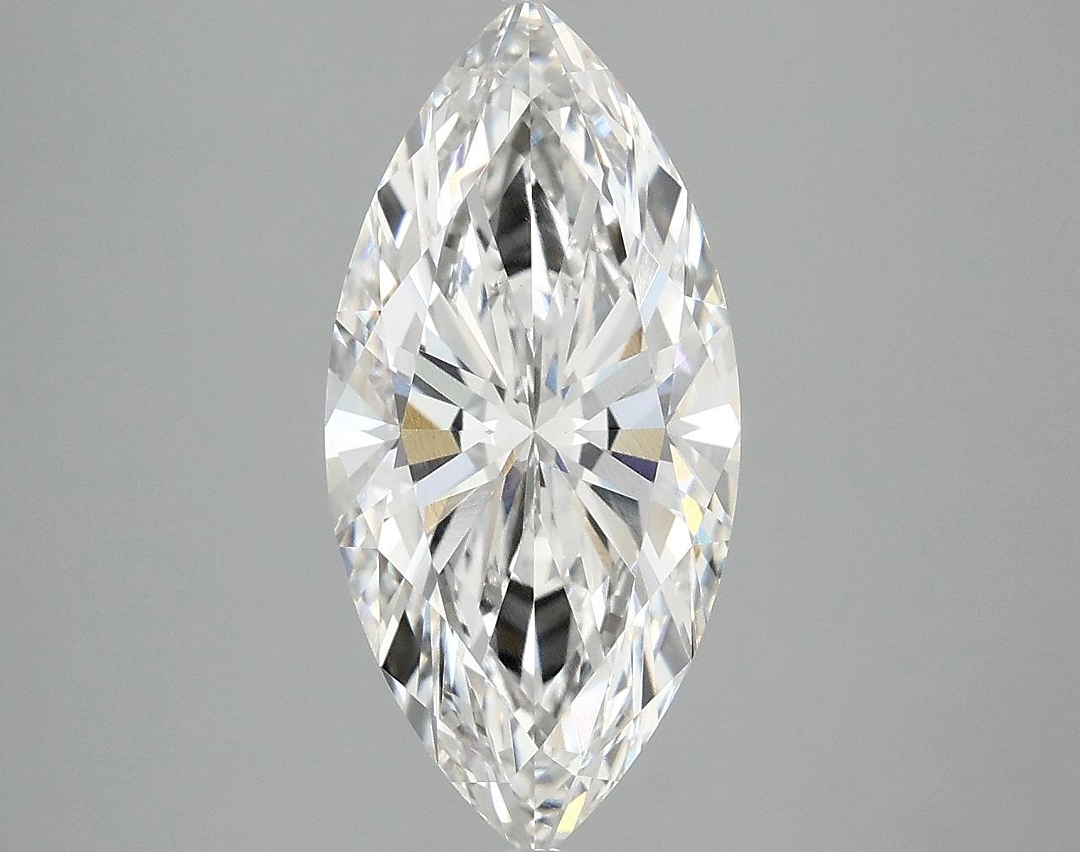 2.99 Carat Marquise Shaped Excellent Cut VVS2 IGI Certified Lab Grown Diamond