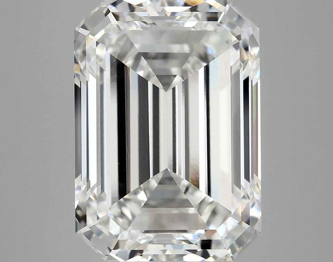 7.54 Carat Emerald Shaped Ideal Cut VVS2 IGI Certified Lab Grown Diamond