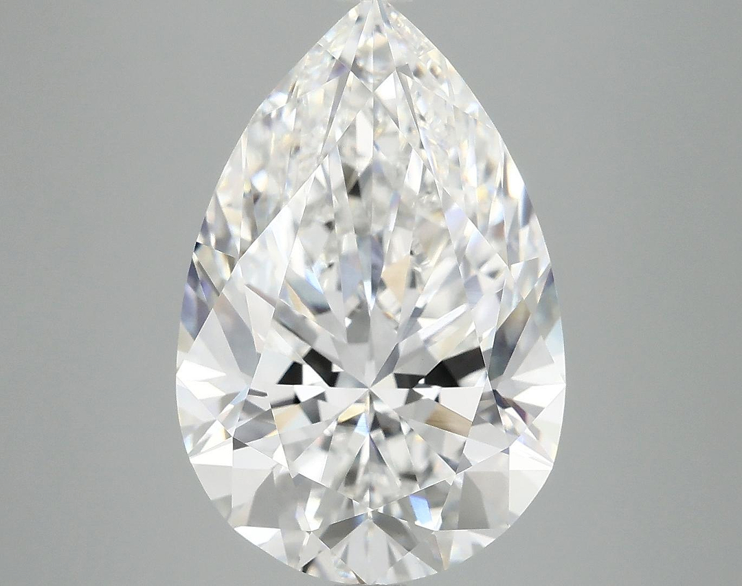 7.16 Carat Pear Shaped Excellent Cut VVS2 IGI Certified Lab Grown Diamond