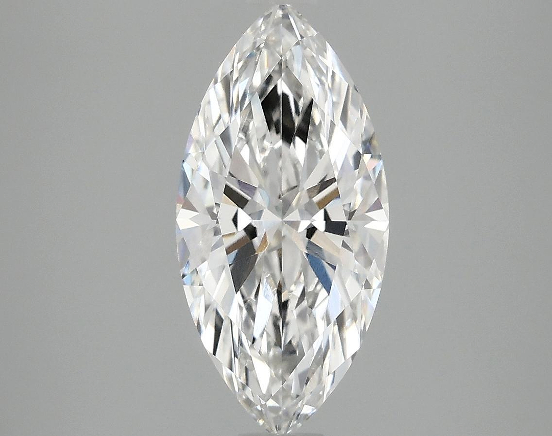 2.05 Carat Marquise Shaped Excellent Cut VVS2 IGI Certified Lab Grown Diamond