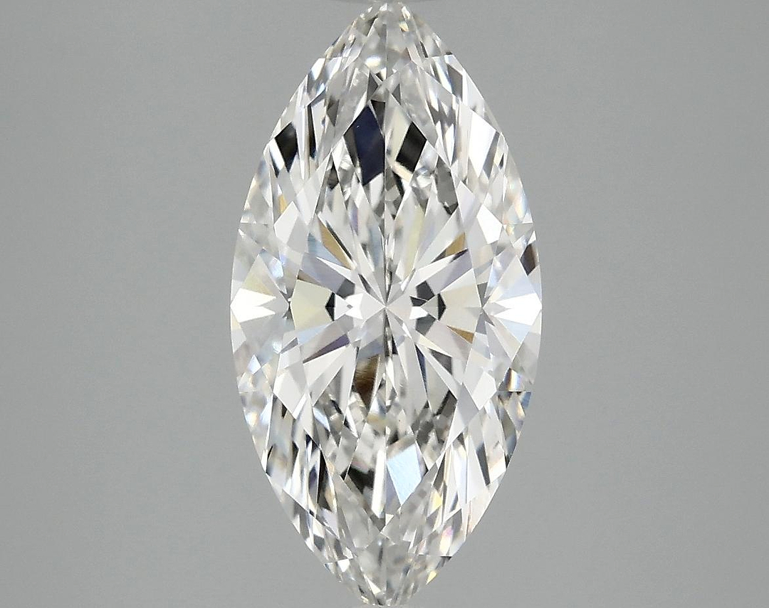 2.5 Carat Marquise Shaped Ideal Cut VVS2 IGI Certified Lab Grown Diamond