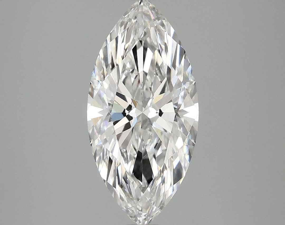 2.09 Carat Marquise Shaped Excellent Cut VVS2 IGI Certified Lab Grown Diamond