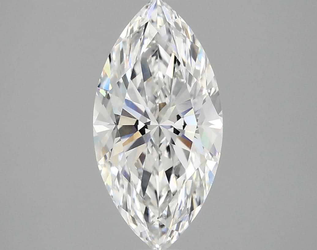 2.01 Carat Marquise Shaped Ideal Cut VVS2 IGI Certified Lab Grown Diamond