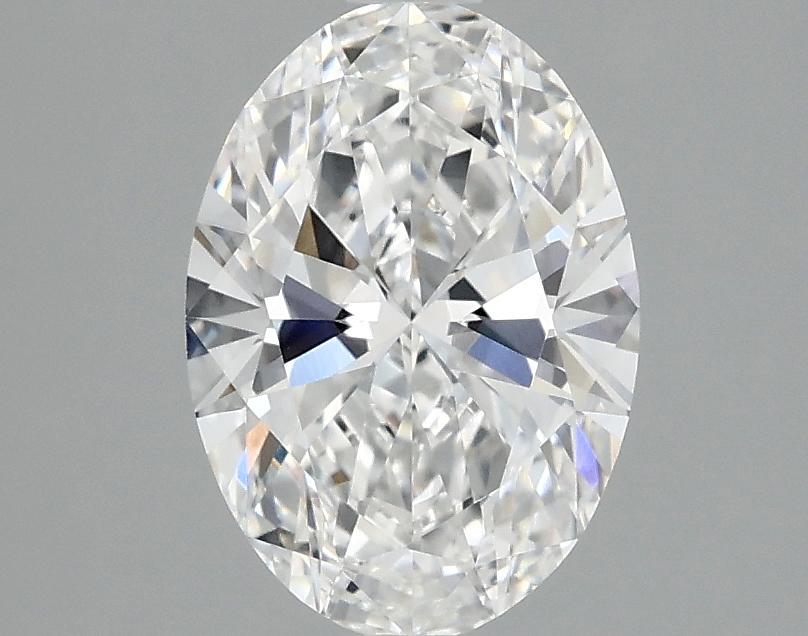 1.5 Carat Oval Shaped Ideal Cut VVS2 IGI Certified Lab Grown Diamond