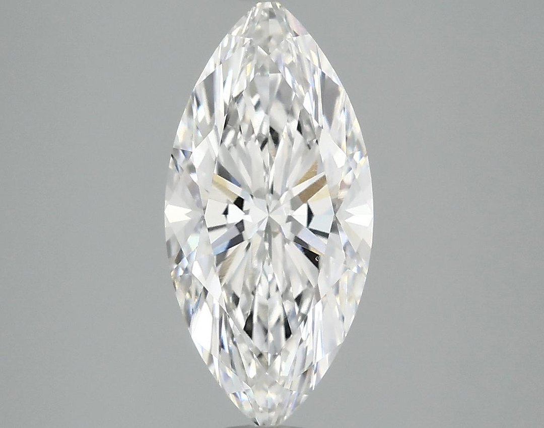 2.06 Carat Marquise Shaped Excellent Cut VVS2 IGI Certified Lab Grown Diamond