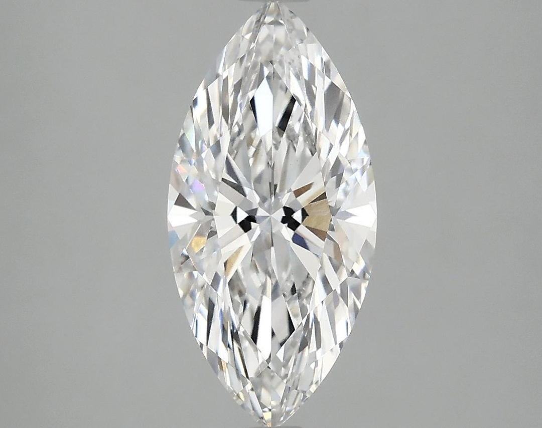 2.09 Carat Marquise Shaped Excellent Cut VVS2 IGI Certified Lab Grown Diamond