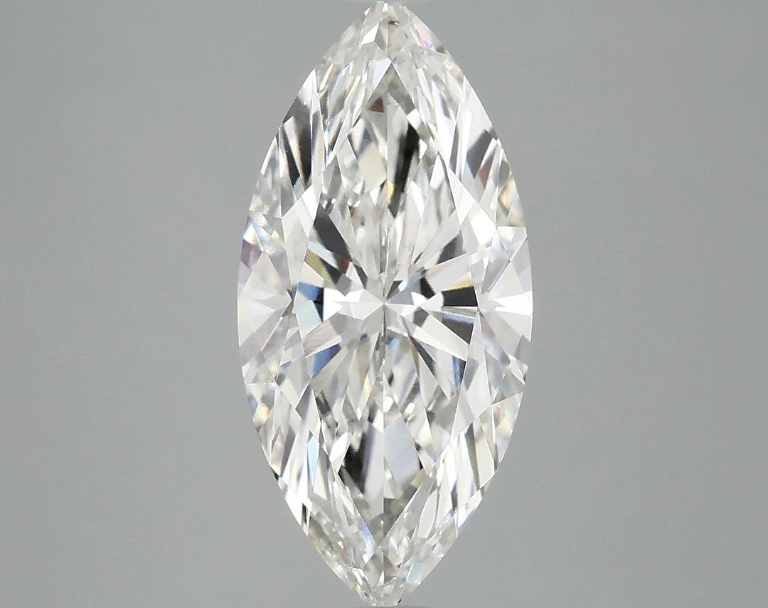 3.0 Carat Marquise Shaped Excellent Cut VVS2 IGI Certified Lab Grown Diamond