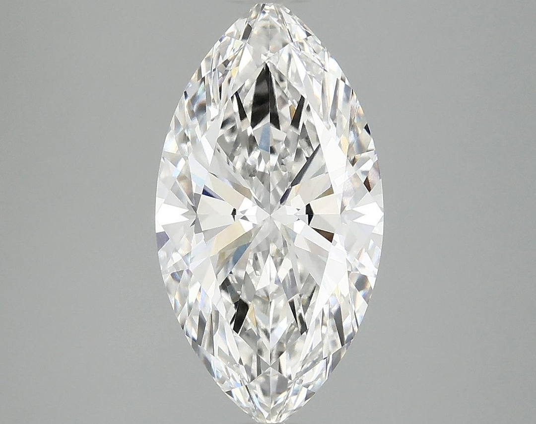 3.0 Carat Marquise Shaped Excellent Cut VVS2 IGI Certified Lab Grown Diamond