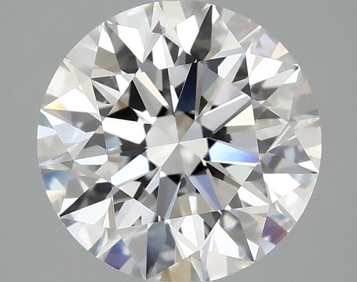 2.54 Carat Round Shaped Excellent Cut VVS2 IGI Certified Lab Grown Diamond