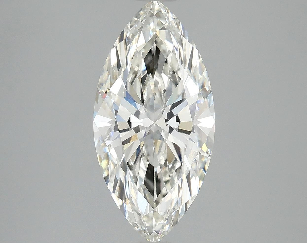 2.51 Carat Marquise Shaped Ideal Cut VVS2 IGI Certified Lab Grown Diamond
