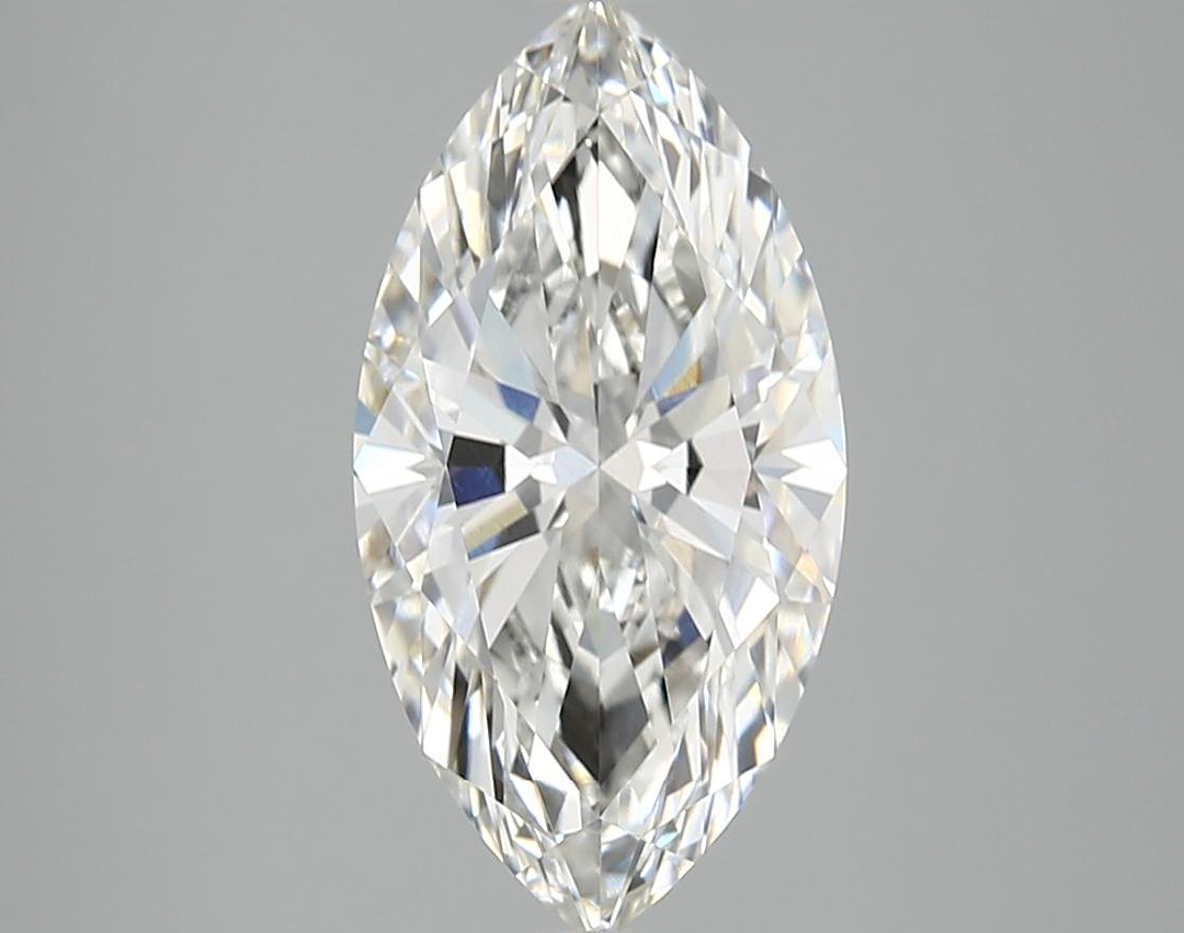 3.03 Carat Marquise Shaped Ideal Cut VVS2 IGI Certified Lab Grown Diamond