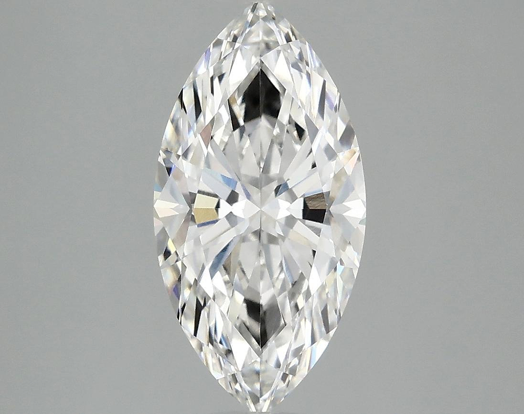 2.08 Carat Marquise Shaped Ideal Cut VVS2 IGI Certified Lab Grown Diamond
