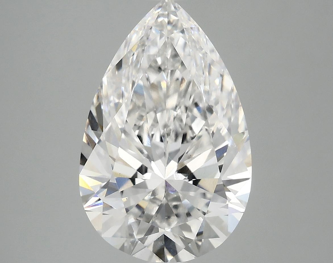 4.03 Carat Pear Shaped Ideal Cut VS1 IGI Certified Lab Grown Diamond