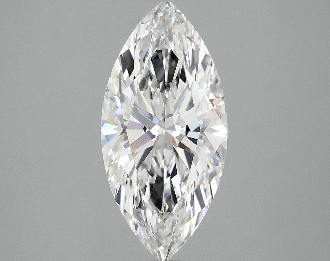 2.07 Carat Marquise Shaped Excellent Cut VVS2 IGI Certified Lab Grown Diamond