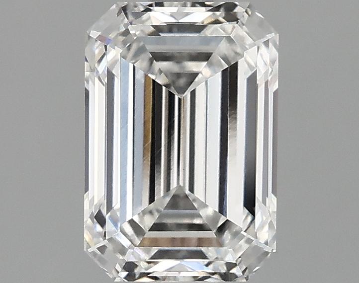 1.88 Carat Emerald Shaped Ideal Cut VVS2 IGI Certified Lab Grown Diamond