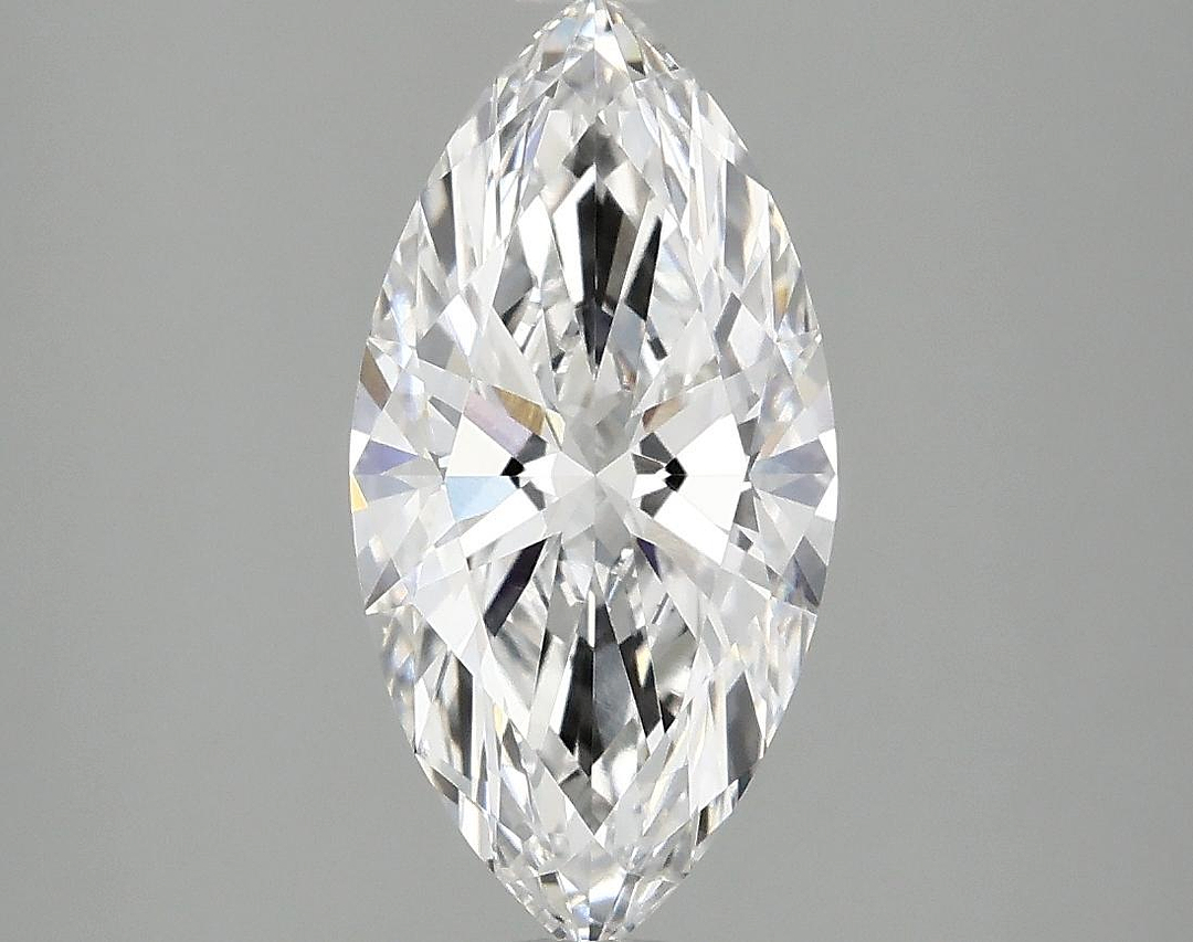 1.84 Carat Marquise Shaped Ideal Cut VVS2 IGI Certified Lab Grown Diamond