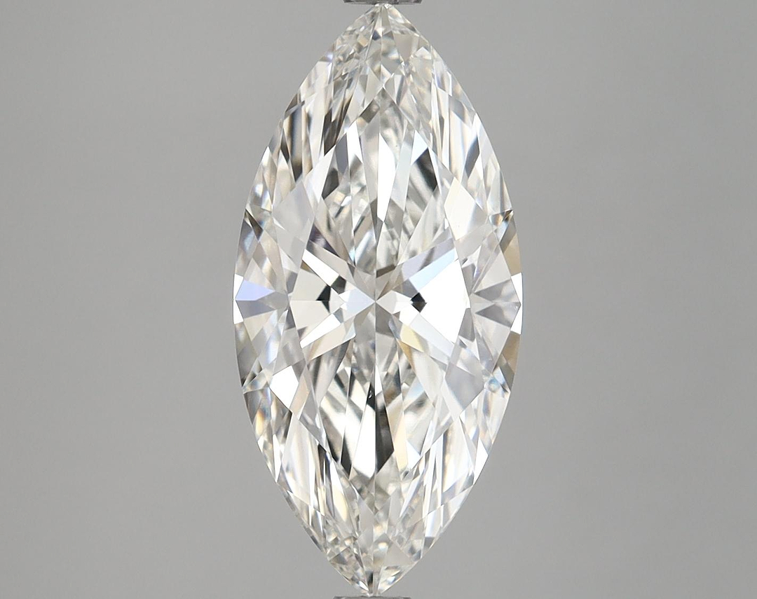 2.87 Carat Marquise Shaped Excellent Cut VVS2 IGI Certified Lab Grown Diamond