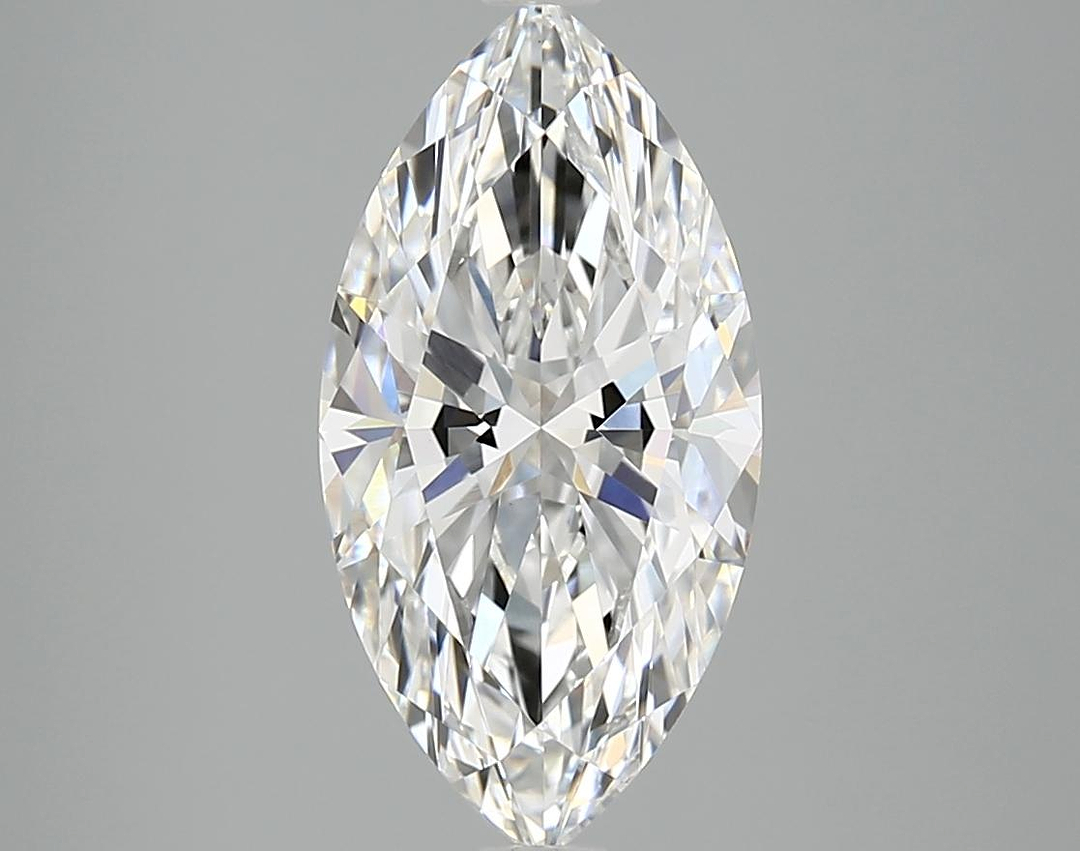 3.06 Carat Marquise Shaped Ideal Cut VVS2 IGI Certified Lab Grown Diamond