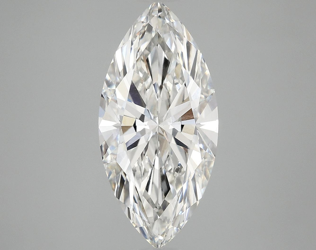 3.02 Carat Marquise Shaped Excellent Cut VVS2 IGI Certified Lab Grown Diamond
