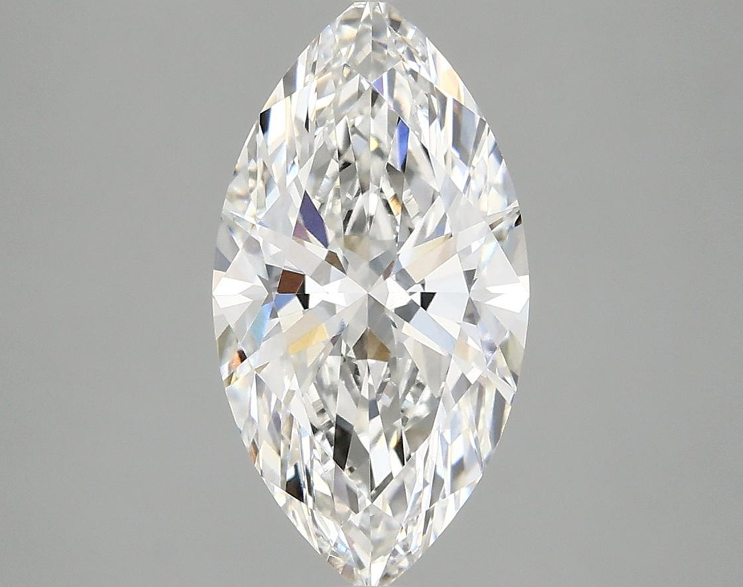 2.44 Carat Marquise Shaped Excellent Cut VVS2 IGI Certified Lab Grown Diamond