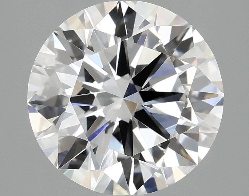 3.09 Carat Round Shaped Ideal Cut VVS2 IGI Certified Lab Grown Diamond
