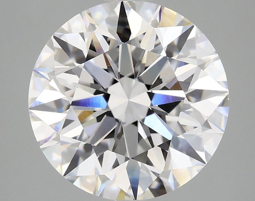 4.08 Carat Round Shaped Excellent Cut VVS2 IGI Certified Lab Grown Diamond