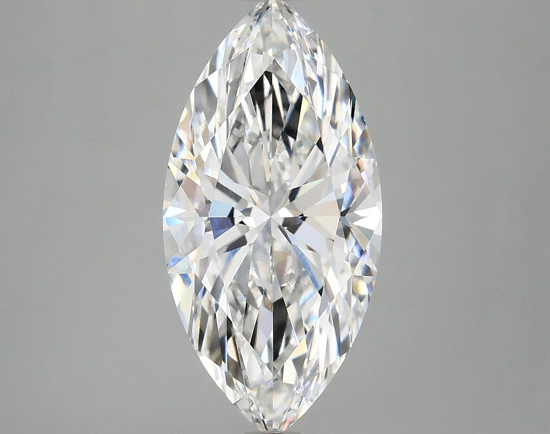3.09 Carat Marquise Shaped Ideal Cut VVS2 IGI Certified Lab Grown Diamond