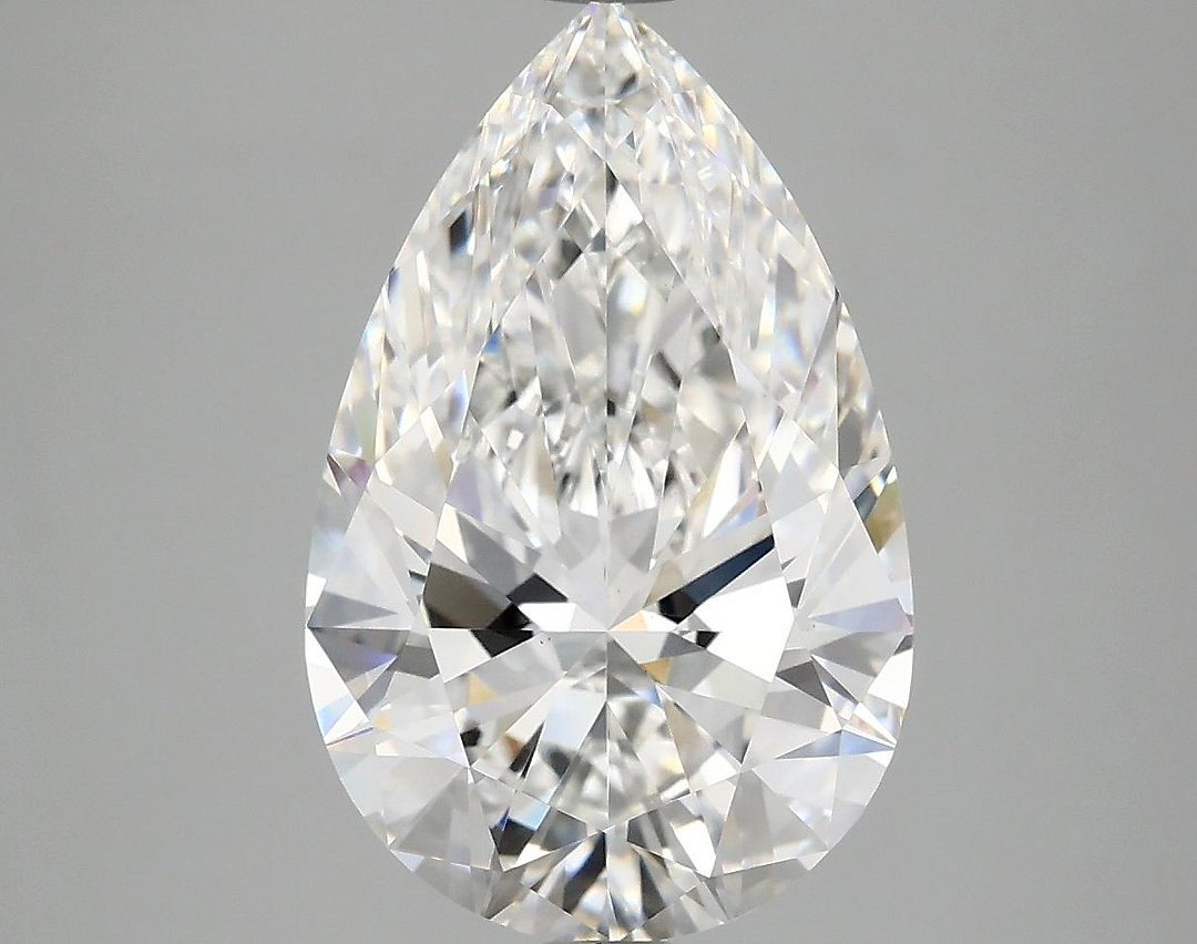 4.08 Carat Pear Shaped Ideal Cut VS1 IGI Certified Lab Grown Diamond