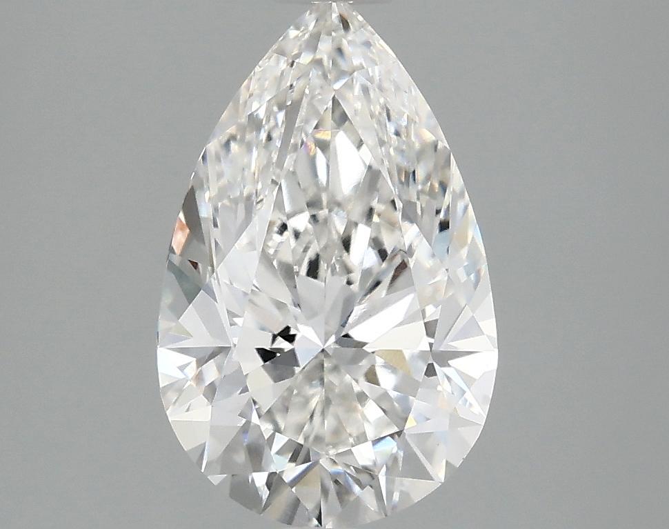 2.05 Carat Pear Shaped Ideal Cut VS1 IGI Certified Lab Grown Diamond