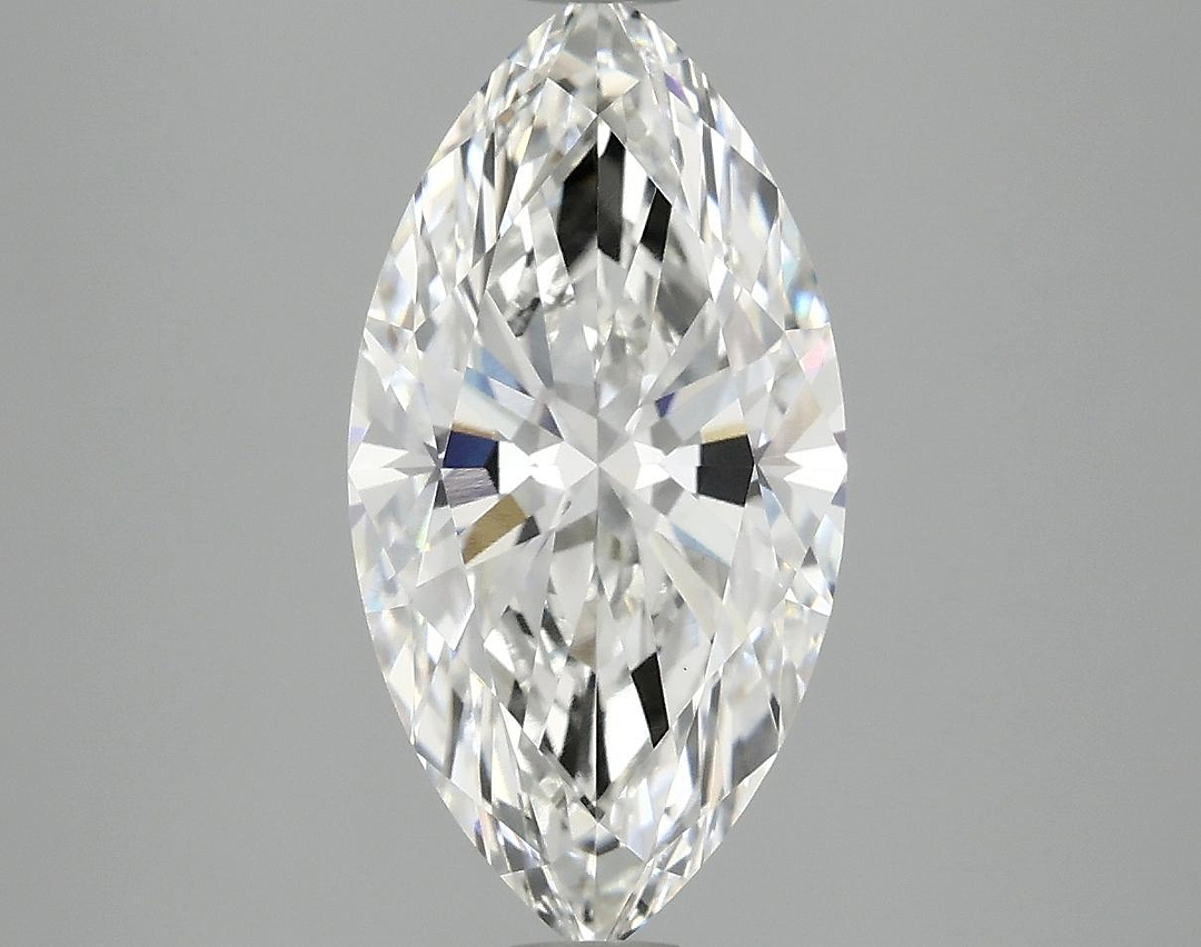 3.01 Carat Marquise Shaped Ideal Cut VVS2 IGI Certified Lab Grown Diamond