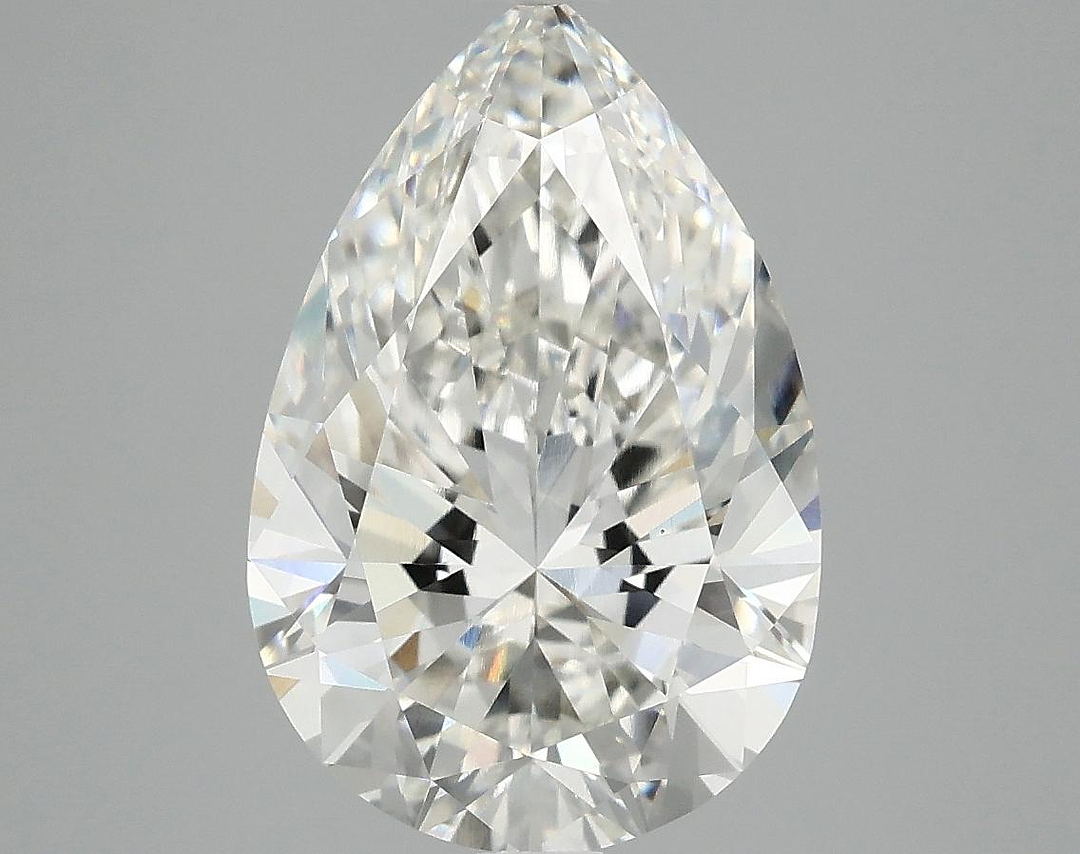 4.09 Carat Pear Shaped Excellent Cut VS1 IGI Certified Lab Grown Diamond