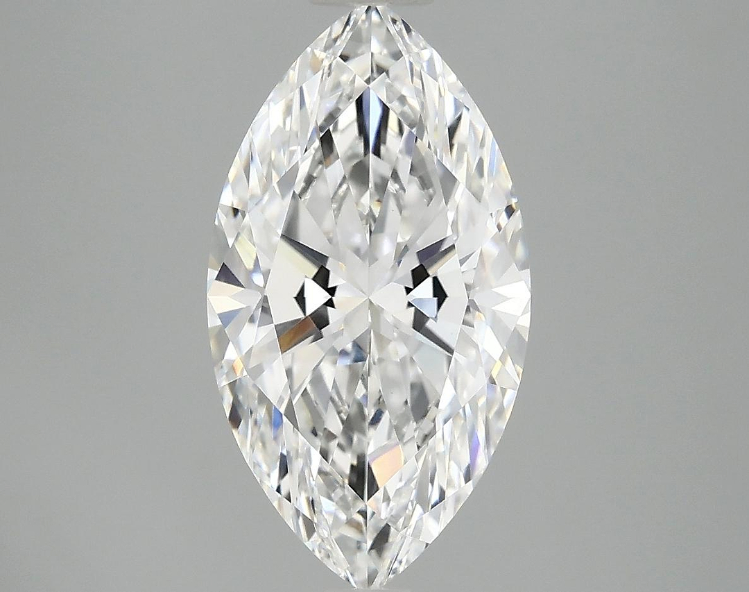3.05 Carat Marquise Shaped Excellent Cut VVS2 IGI Certified Lab Grown Diamond