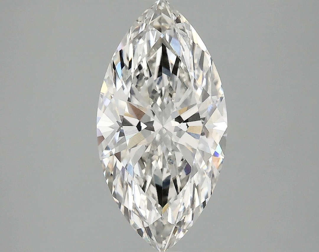 2.5 Carat Marquise Shaped Ideal Cut VS2 IGI Certified Lab Grown Diamond