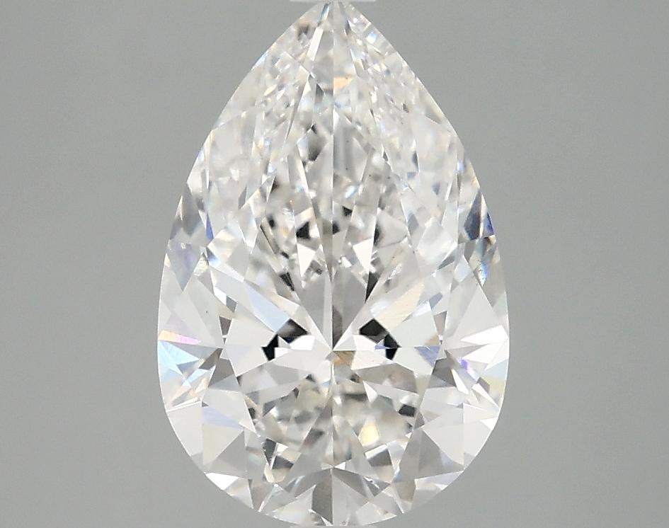 2.55 Carat Pear Shaped Excellent Cut VS1 IGI Certified Lab Grown Diamond
