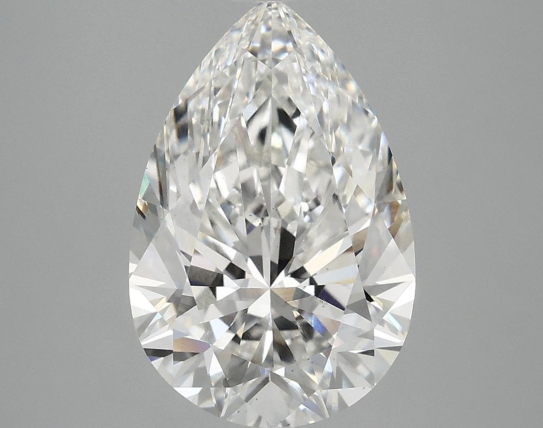 4.05 Carat Pear Shaped Excellent Cut VS2 IGI Certified Lab Grown Diamond