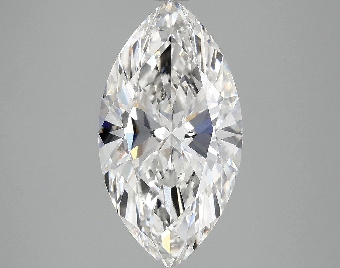 3.02 Carat Marquise Shaped Excellent Cut VS1 IGI Certified Lab Grown Diamond