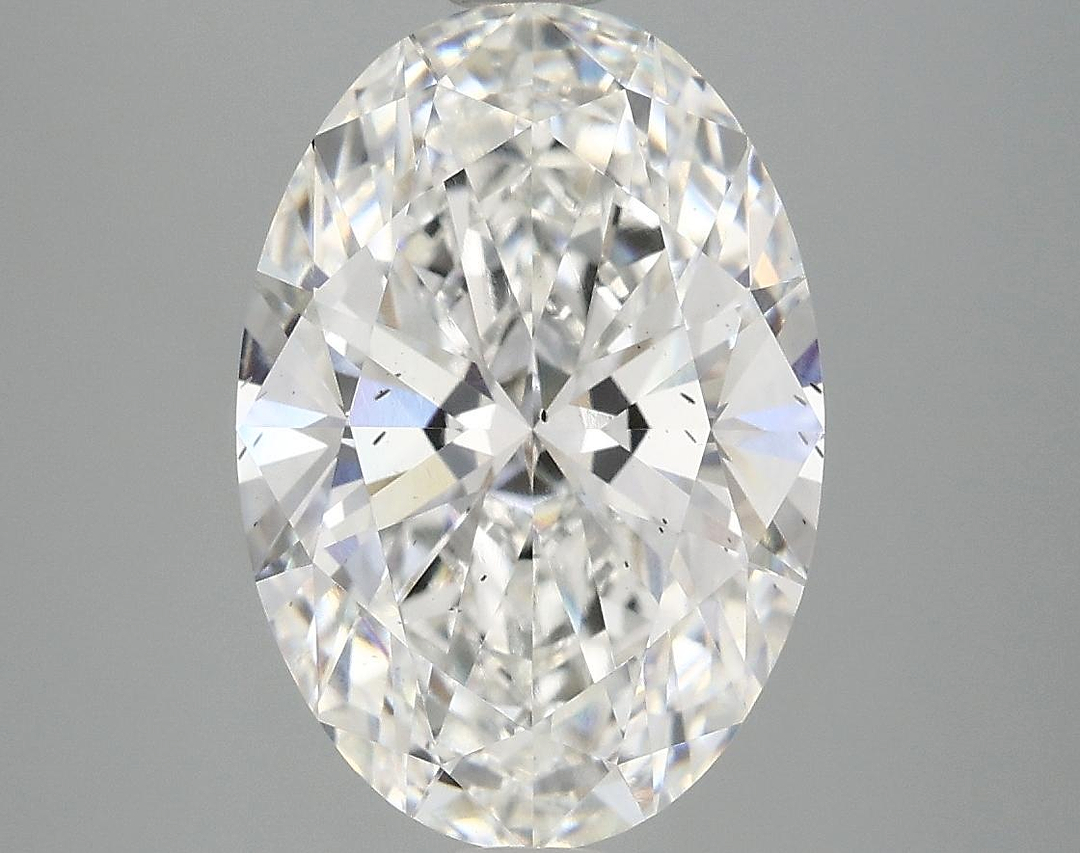 4.02 Carat Oval Shaped Ideal Cut SI1 IGI Certified Lab Grown Diamond