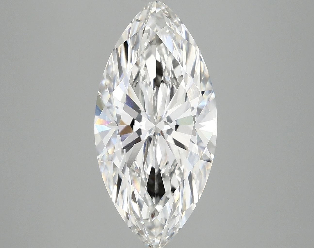 3.06 Carat Marquise Shaped Excellent Cut VVS2 IGI Certified Lab Grown Diamond