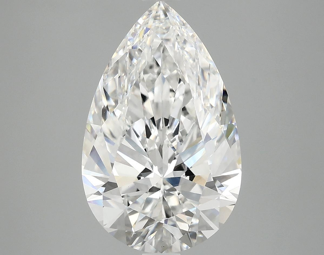 4.04 Carat Pear Shaped Ideal Cut VS1 IGI Certified Lab Grown Diamond
