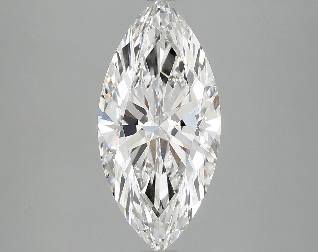 2.06 Carat Marquise Shaped Excellent Cut VVS2 IGI Certified Lab Grown Diamond