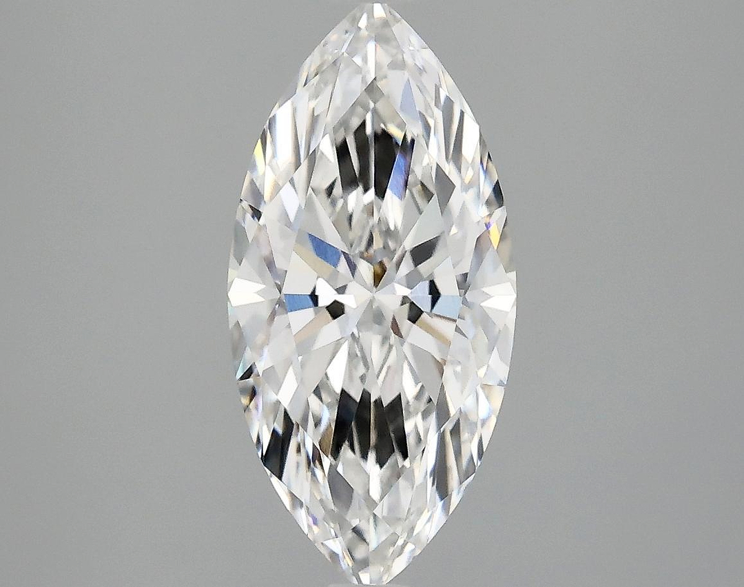 2.06 Carat Marquise Shaped Excellent Cut VVS2 IGI Certified Lab Grown Diamond