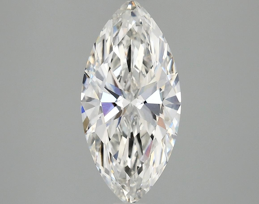 2.01 Carat Marquise Shaped Excellent Cut VVS2 IGI Certified Lab Grown Diamond