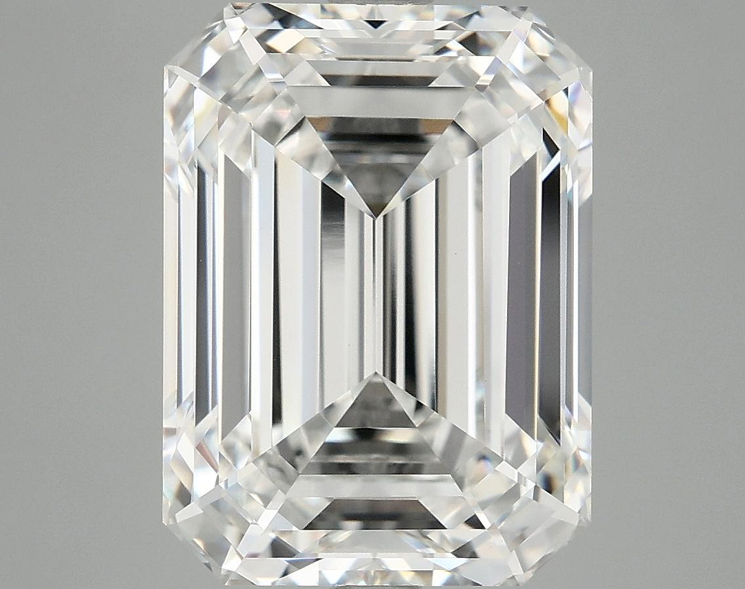 7.97 Carat Emerald Shaped Excellent Cut VVS2 IGI Certified Lab Grown Diamond