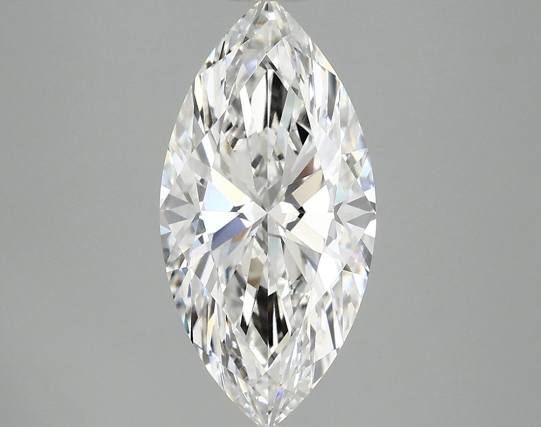 3.02 Carat Marquise Shaped Ideal Cut VVS2 IGI Certified Lab Grown Diamond