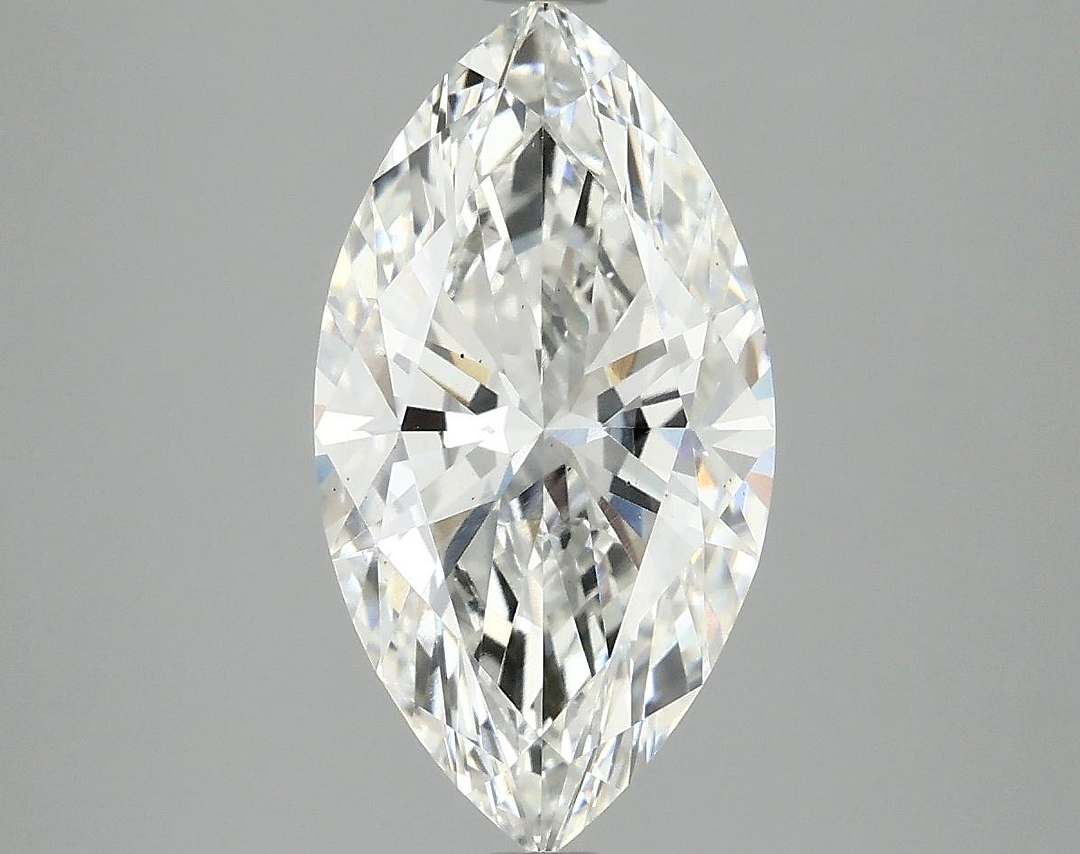 2.87 Carat Marquise Shaped Excellent Cut VS2 IGI Certified Lab Grown Diamond